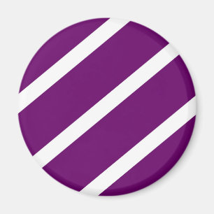 Aimant Rayures pourpres foncées