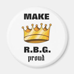 Aimant RBG Fiers Ruth Bader Ginsburg