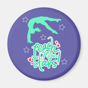 Aimant Reach for the Stars Gymnastique Tumbling