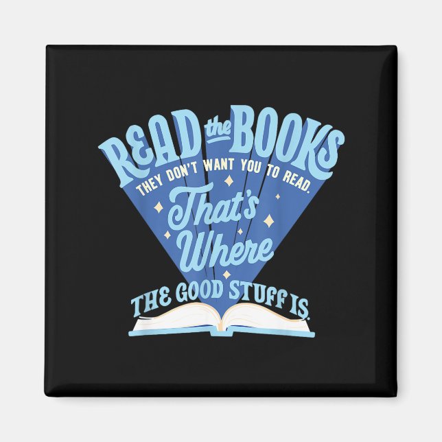 Aimant Read The Book They Don't Want You To Read  (Devant)