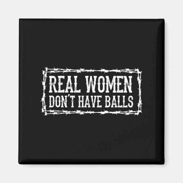 Aimant Real Women Dont Have  (Devant)