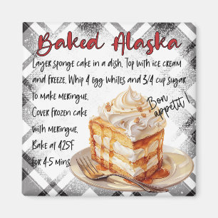 Aimant recette de Baked Alaska