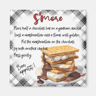Aimant Recette de S'more