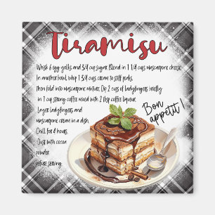 Aimant Recette de tiramisu