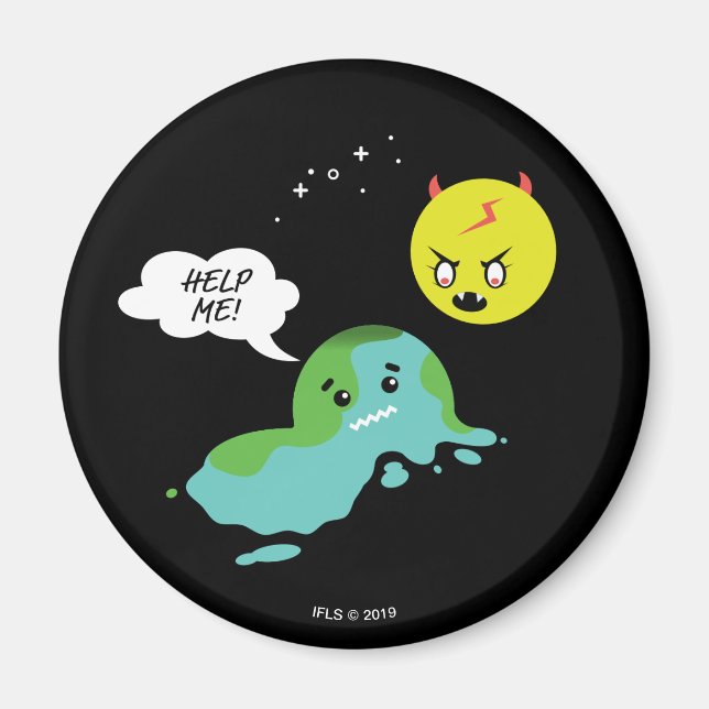 Aimant Réchauffement climatique (Devant)