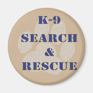 Aimant Recherche K9 et délivrance