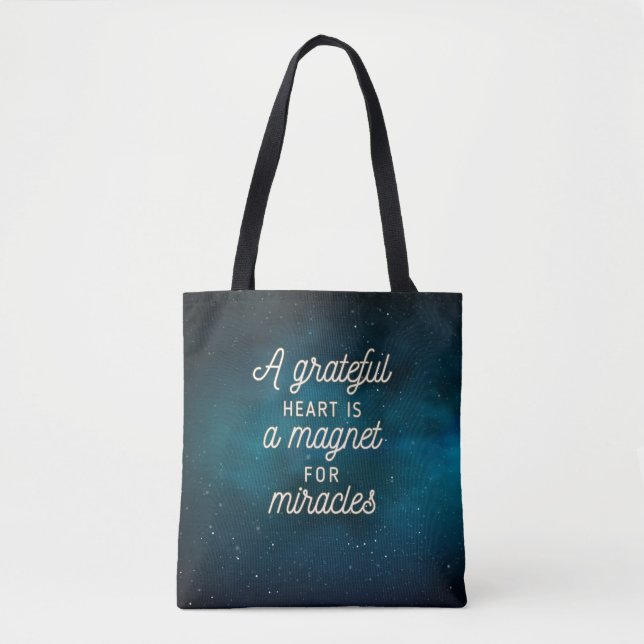 Aimant reconnaissant de coeur pour le sac (Devant)