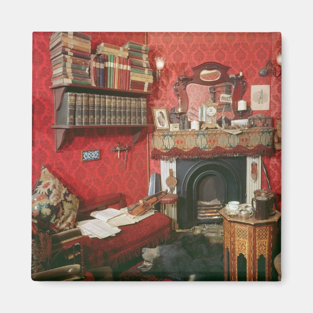 Aimant Reconstruction de la chambre de Sherlock Holmes (Devant)
