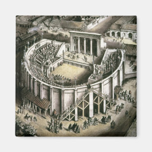 Aimant Reconstruction de théâtre, 2ème siècle romain