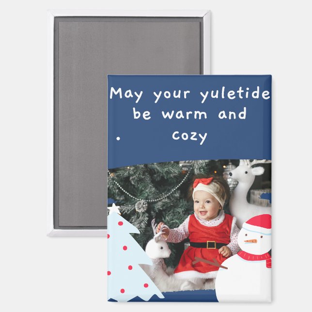 Aimant rectangulaire de 2,5 po x 3,5 po (Recto/Verso)