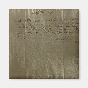 Aimant Reçu de rémunération, le 17 décembre 1704