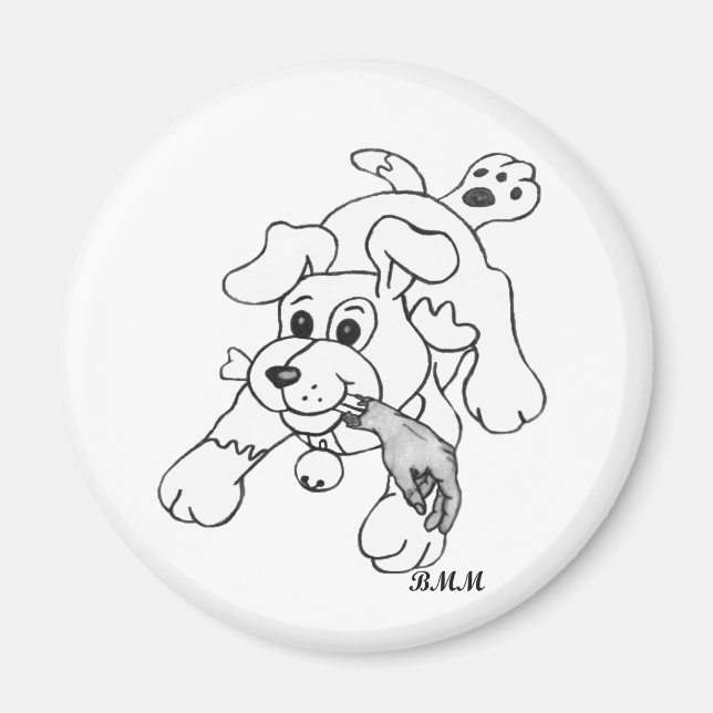 Aimant Récupérer un garçon (Devant)