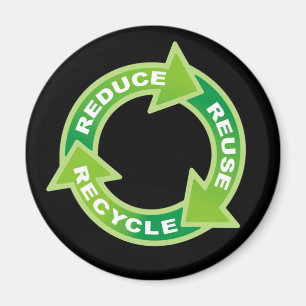 Aimant recyclé de Reduce Reuse