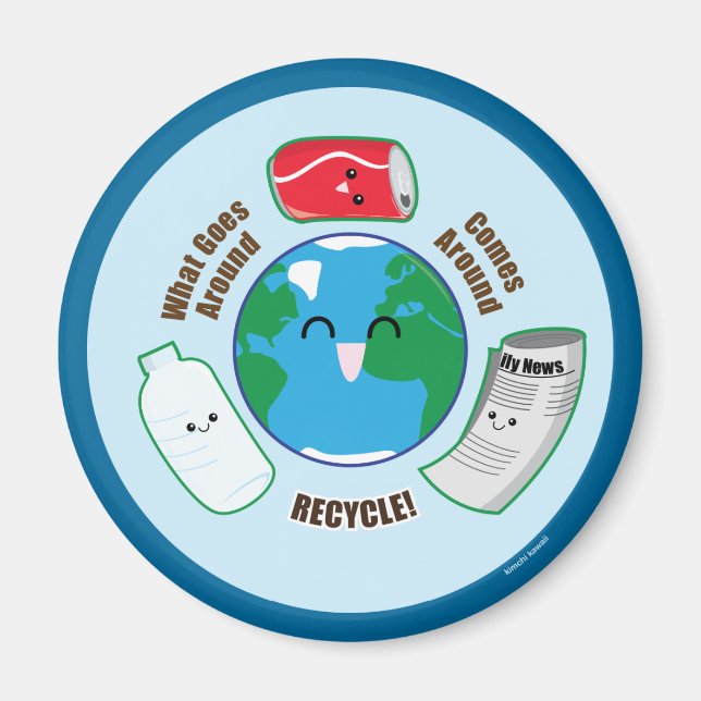 Aimant Recycler (Devant)