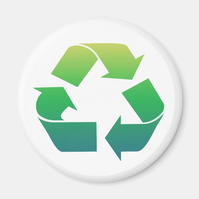 Aimant Recycler l'aimant fléchettes (Devant)