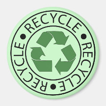 Recycler le symbole vert, allez vert, Jour de la T