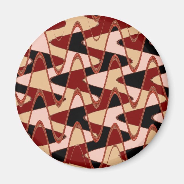 Aimant Red Barn Abstrait 4, 2015 (photo) | Images SVP (Devant)