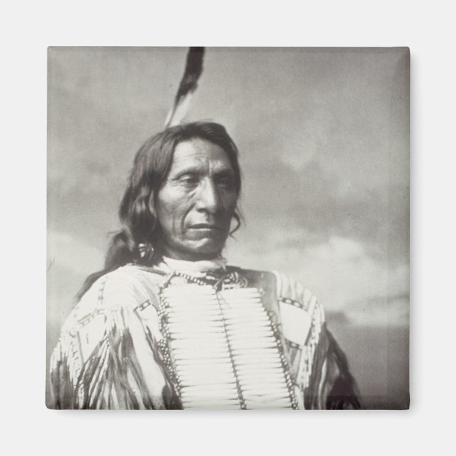 Aimant Red Cloud Chief (1822-1909) 1880 (photo b/w) (Devant)