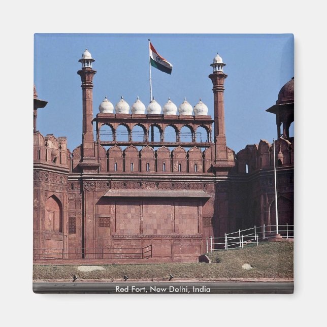Aimant Red Fort, New Delhi, Inde (Devant)