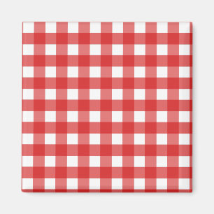 Aimant Red gingham