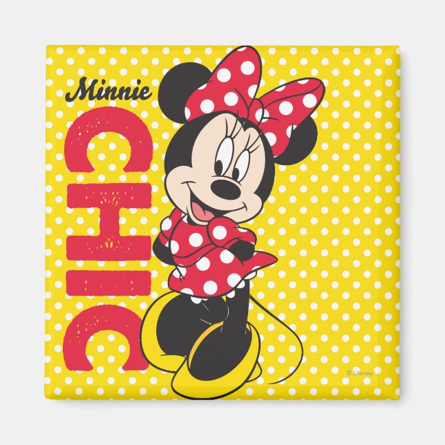 Aimant Red Minnie | Chic (Devant)