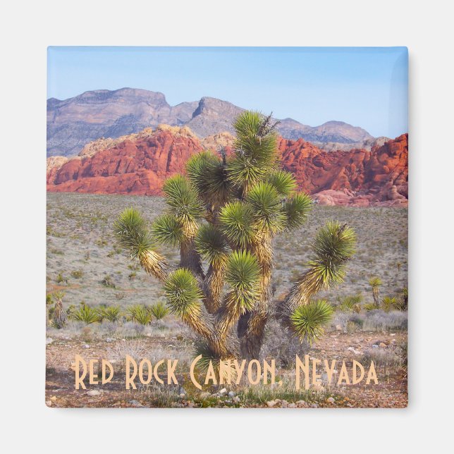 Aimant Red Rock Canyon Nevada (Devant)
