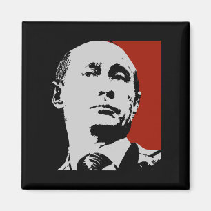 Aimant Red Vladimir Poutine