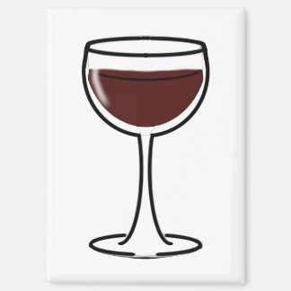Aimant Red Wine Glass