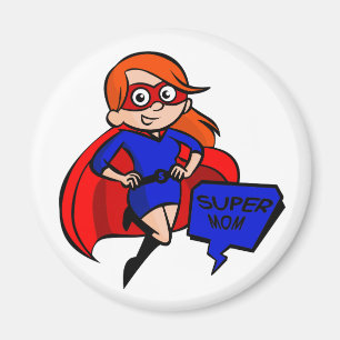 Aimant redhead super mom