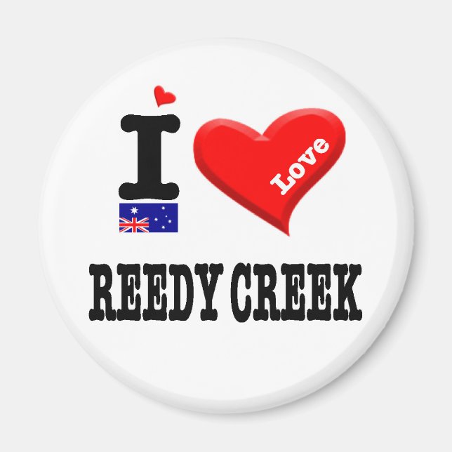Aimant REEDY CREEK - I Love (Devant)