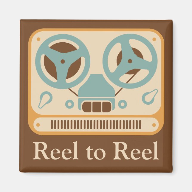 Aimant Reel to Reel Analog Tape Recorder (Devant)