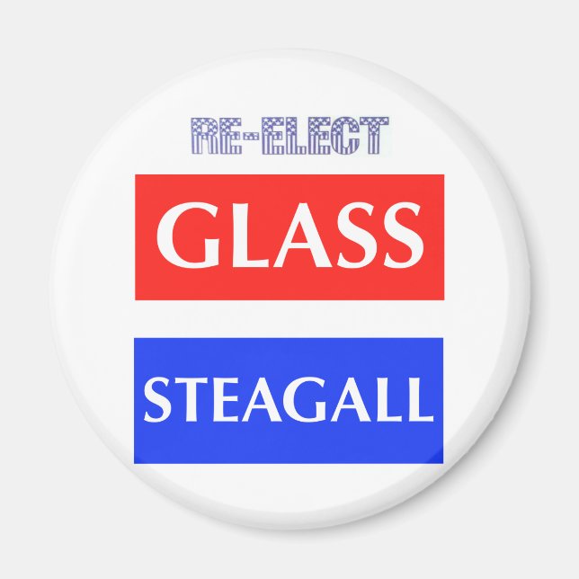 Aimant RÉÉLECTION du Steagall Steagall (Devant)