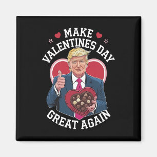 Aimant Refaisons la Saint-Valentin avec humour Amoureux d
