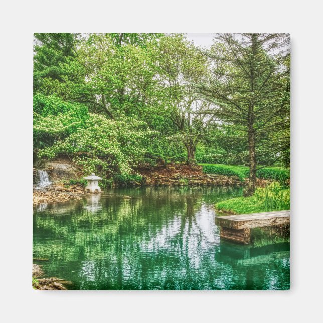 Aimant Réflections vertes (Devant)