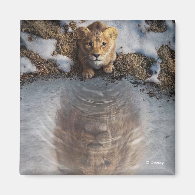 Aimant Réflexion de Mufasa (Devant)