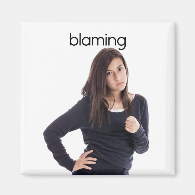 Aimant Réfrigérateur à flammes (Devant)