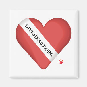 Aimant Réfrigérateur cardiaque Diveheart