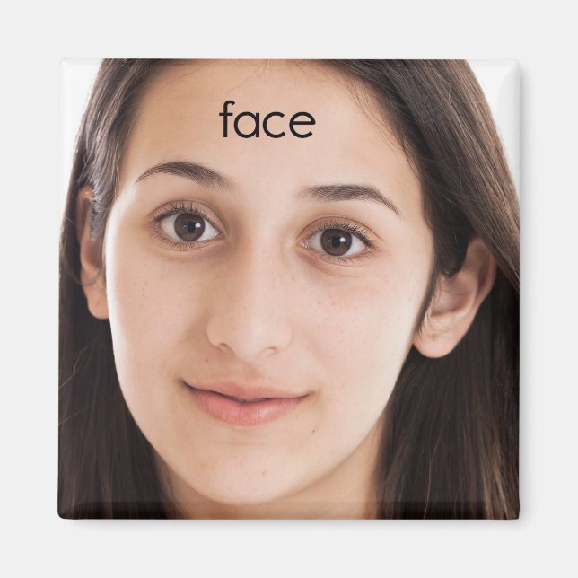Aimant Réfrigérateur facial (Devant)