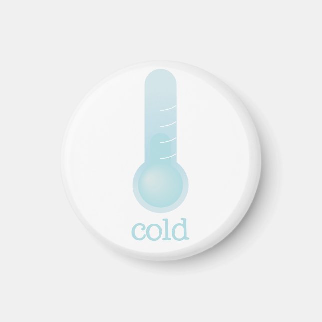 Aimant Réfrigérateur - FROID (Devant)