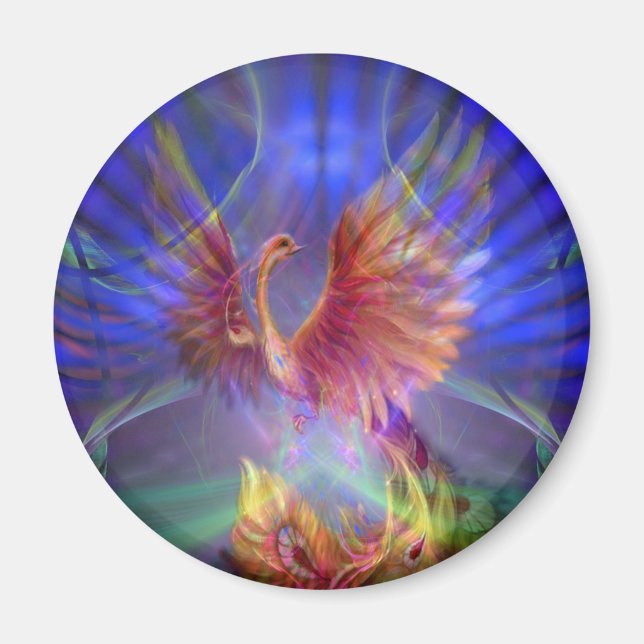 Aimant Réfrigérateur Levant Phoenix (Devant)