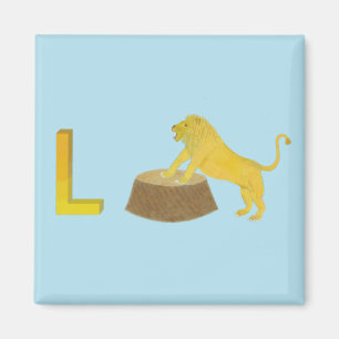 Aimant Réfrigérateur Lion