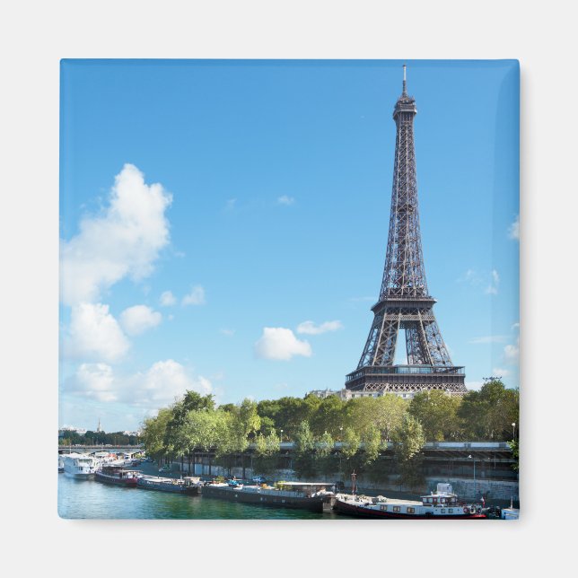 Aimant réfrigérateur place de destination (Devant)