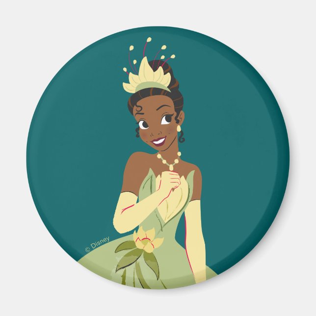 Aimant Regal Radiance Princess Tiana (Devant)