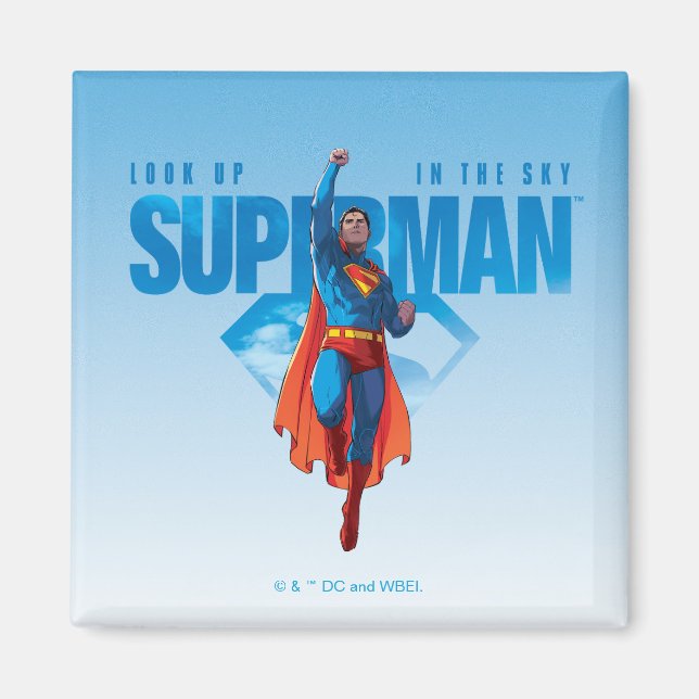 Aimant Regarde ça, Superman (Devant)