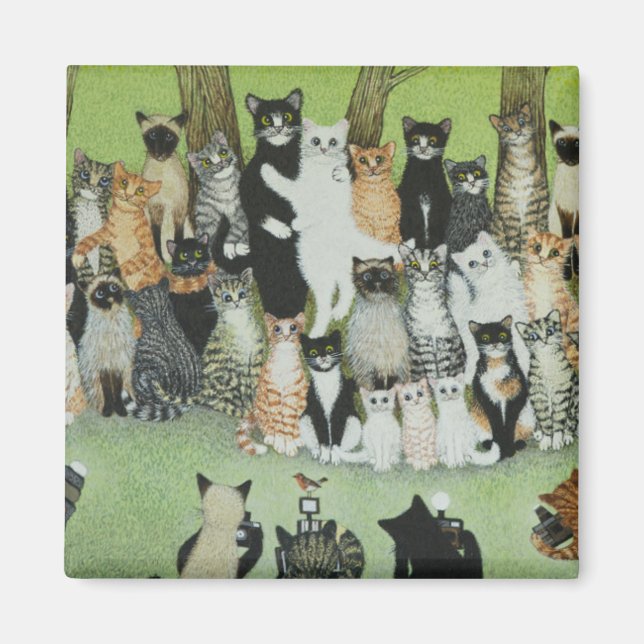 Aimant Regardez la Birdie (Devant)