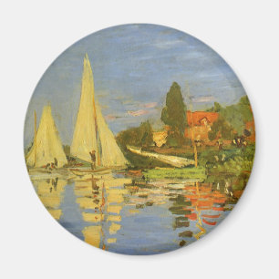 Aimant Régate à Argenteuil par Claude Monet