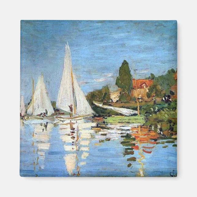 Aimant Regatta À Argenteuil Claude Monet (Devant)