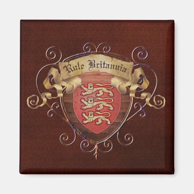 Aimant Règle Britannia (Devant)