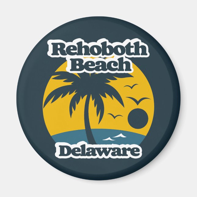 Aimant Rehoboth Beach Delaware (Devant)