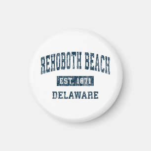 Aimant Rehoboth Beach Delaware DE Sports Vintages Design 
